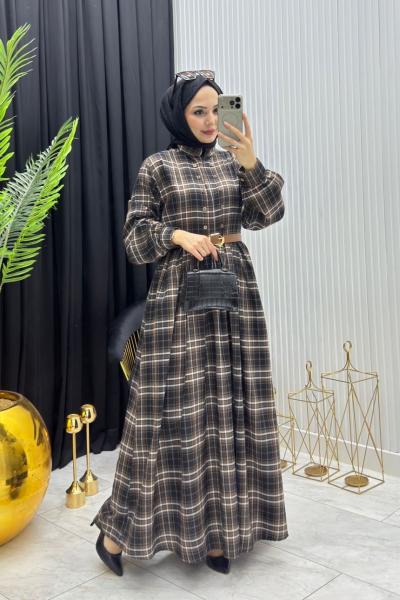 Dünya Elbise Kahverengi