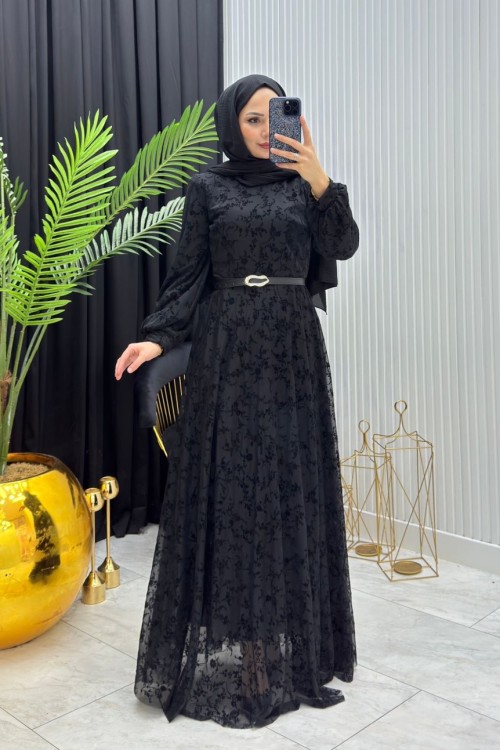 Gonca Elbise Siyah