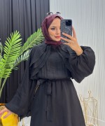 Prenses Elbise Siyah Siyah