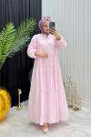 Selen Elbise Pembe
