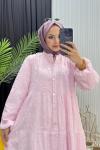 Selen Elbise Pembe