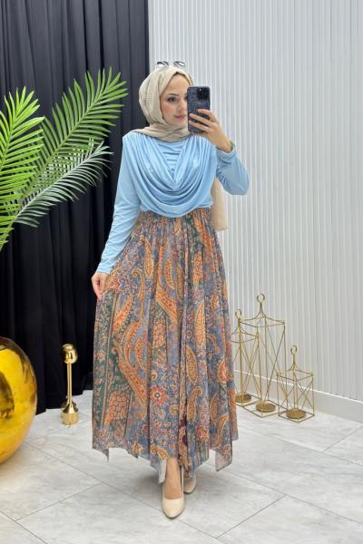 Masal Etek Takım Mavi