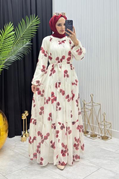 Gelincik Elbise Turuncu