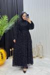 Diyar Elbise Siyah