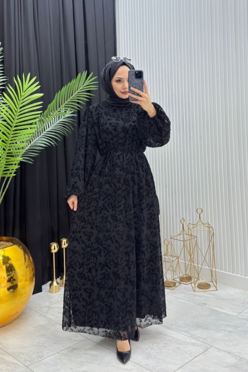 Diyar Elbise Siyah