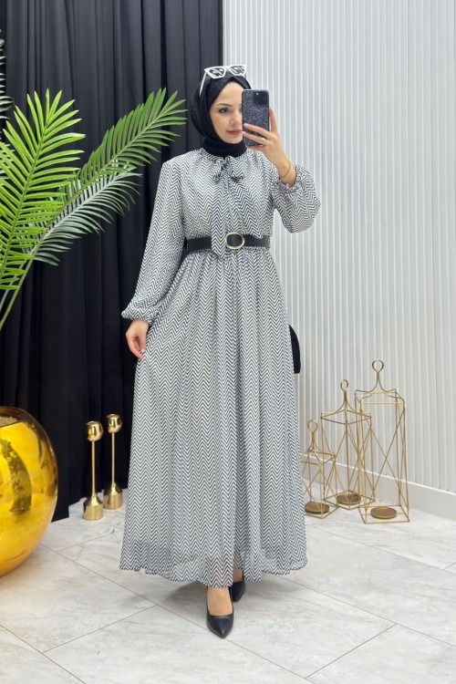 Leyla Elbise Siyah