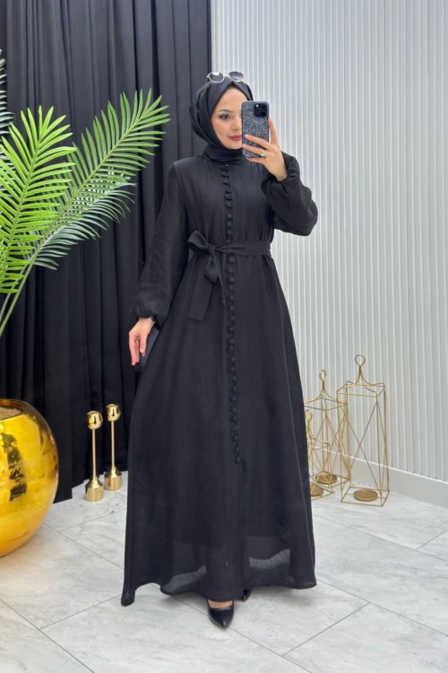 İkra Elbise Siyah
