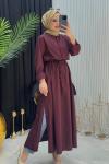 GÖMLEK TUNİK BORDO