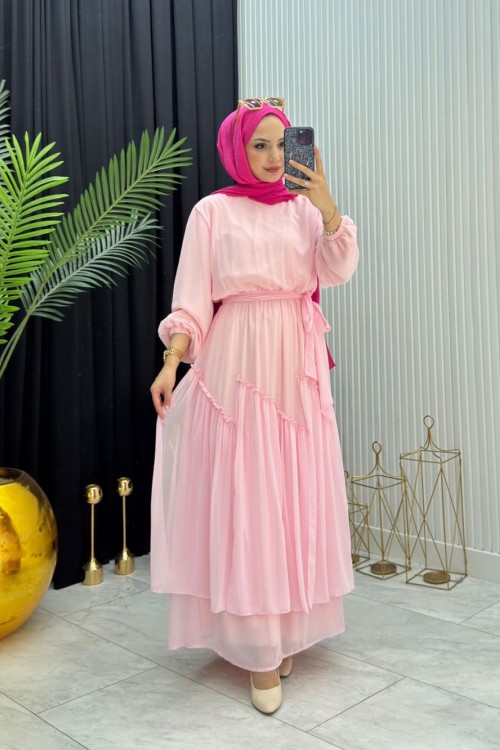 Maylen Elbise Pembe