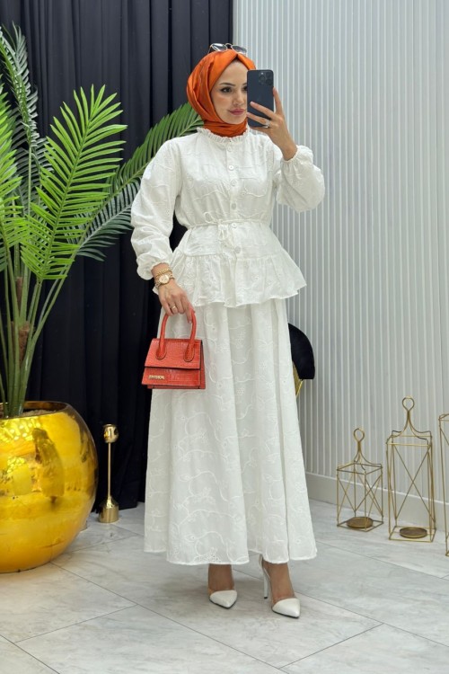 Lady Takım Beyaz