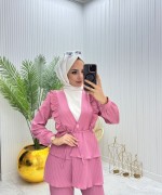 Akordion Takım Pembe Pembe