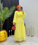 Lady Elbise Sarı Sarı