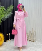 Asel Elbise Pembe Pembe