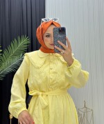 Asel Elbise Sarı Sarı