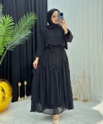 Maylen Elbise Siyah Siyah
