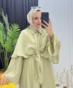 NİLDA ETEKLİ TAKIM YEŞİL Yeşil