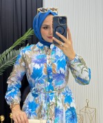 Merve Elbise Mavi