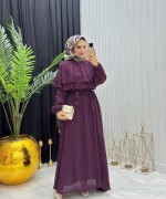 Melis Elbise Mor Mor