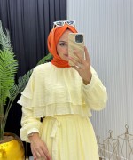 Melis Elbise Sarı Sarı