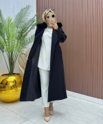 Serenay Tesettür Kaban  Siyah