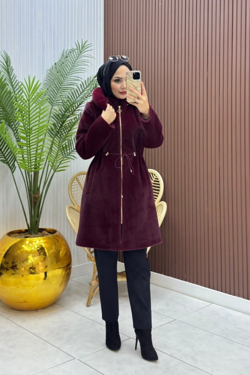 Beren Angora Kaban Bordo Bordo