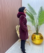 Beren Angora Kaban Bordo Bordo