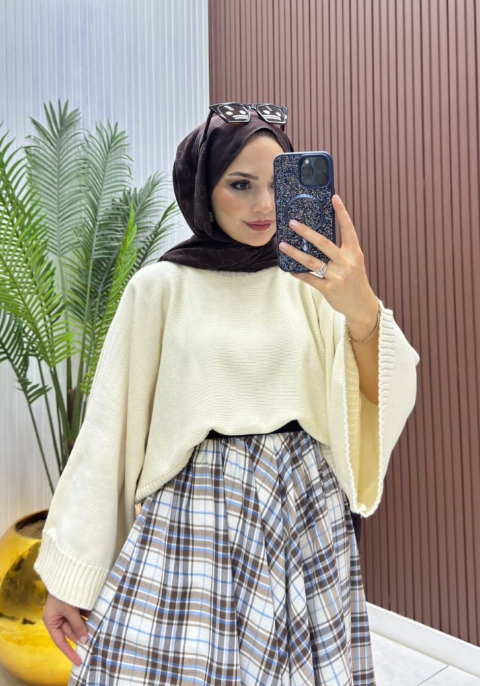 Diva Takım Mavi Ekru Mavi Ekru