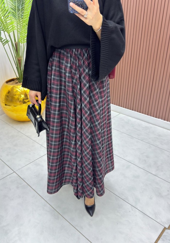 Diva Takım Siyah Bordo Siyah Bordo